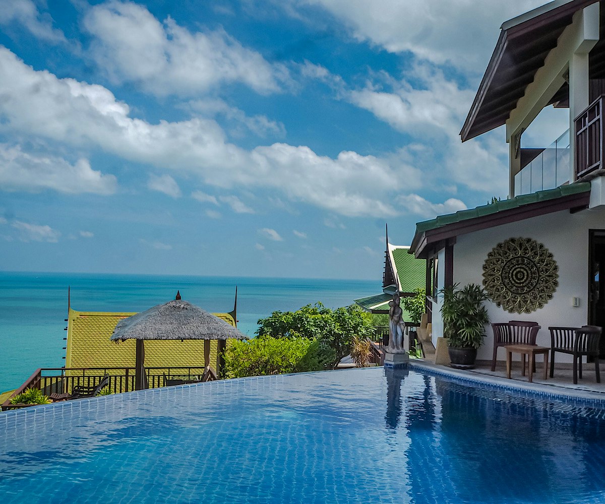 Sandalwood villa interior, Koh Samui