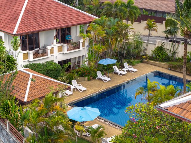 The shared pool seen from above