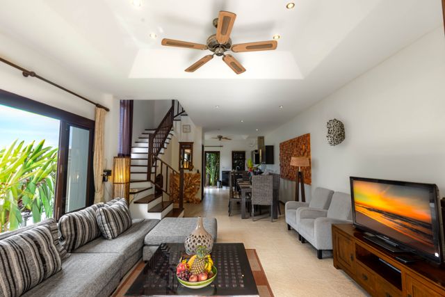 Two-bedroom villa living room
