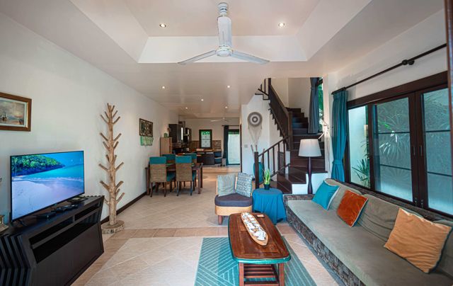 Living room in the Song villa